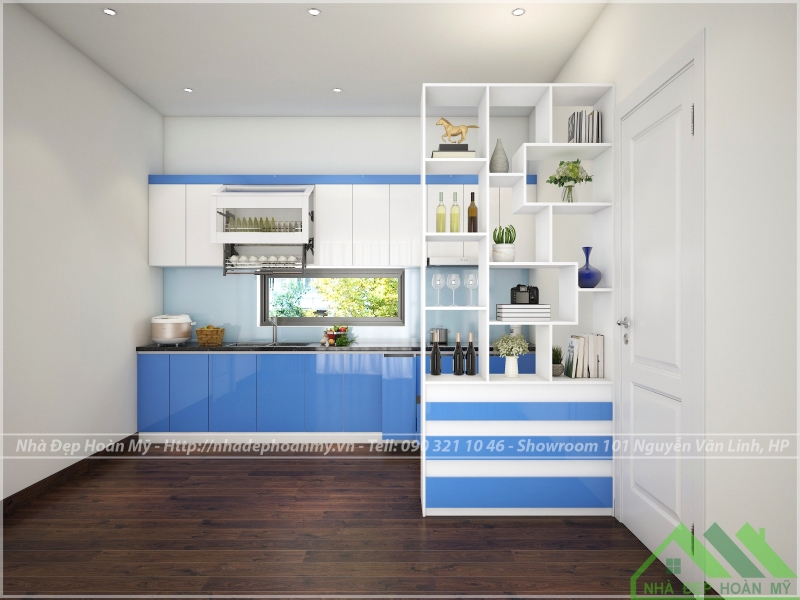 Mẫu thiết kế nhà bếp nhỏ đẹp – Giải pháp cho không gian bếp chật hẹp