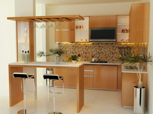 Bật mí™ 9 mẫu thiết kế phòng bếp có quầy bar mini hot nhất 2022