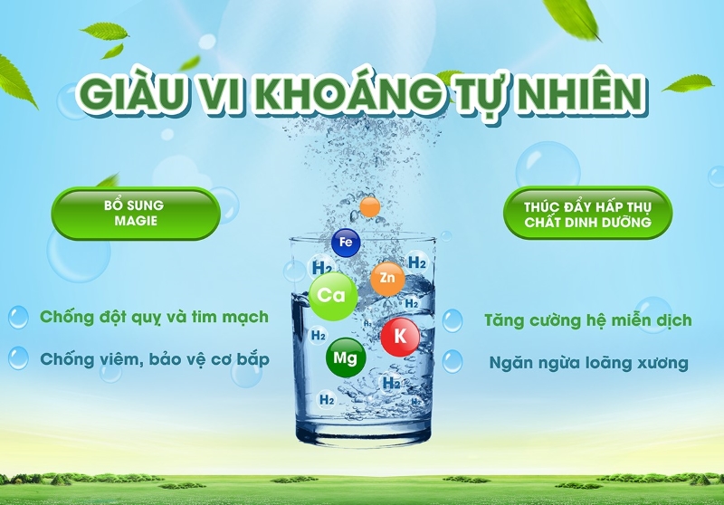 Máy lọc nước ion kiềm Etugi tốt cho sức khỏe